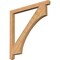 Ekena Millwork Westlake Craftsman Smooth Bracket, Western Red Cedar, 3 1/2"W x 48"D x 48"H BKT04X48X48WTL04SWR - alternate 1